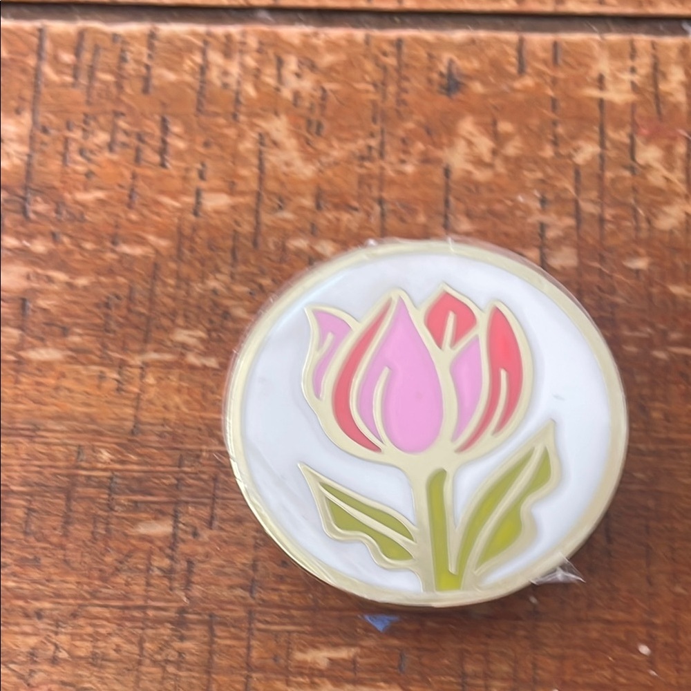 Floral Enamel Pin